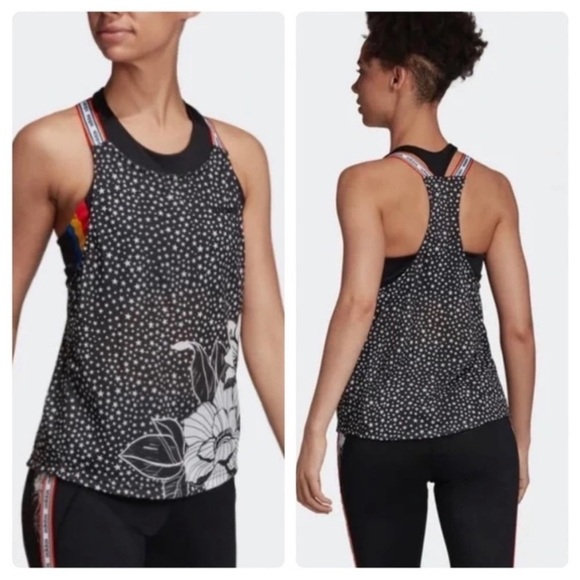 Adidas X Farm Rio Brilliant Climalite Racerback Tank Top - Picture 2 of 12